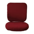 thumbnail image 4 of Langgg Computer Chair Cover Swivel Chair Cover for Rotating Chair Red, 4 of 8