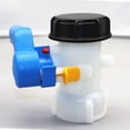 thumbnail image 1 of Adaptador de contenedor IBC para control de salida de contenedores de plástico, válvula de cierre que garantiza un manejo seguro de productos químicos y ácidos para pequeños jardines, granjas,, 1 of 1