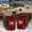 Red lens, variant on LED Tail Lights for 2019-2021 Jeep Gladiator JT Accessories w/3D DRL/Dynamic Sequential Turn Signal Light, Plug & Play Taillights, Brake Lamp 1 Pair Black Housing/Smoke lens