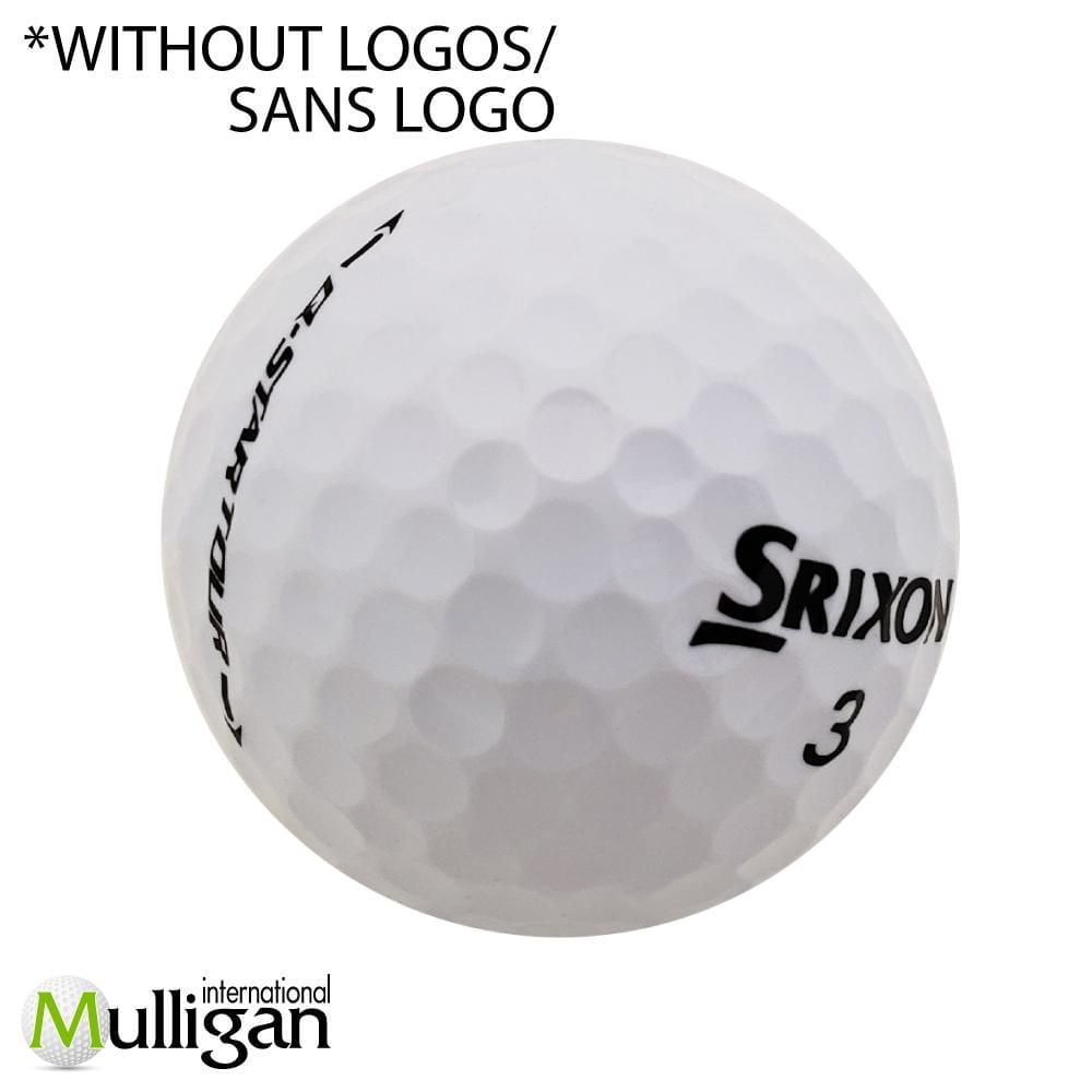 Mulligan - 48 balles de golf récupérées Srixon Q-Star Tour (OLD) 5A Pristine, Blanc
