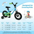 thumbnail image 3 of Costway Vélo pour Enfants de 12 Pouces avec Siège Ajustable, Frein avant à Main et Frein à Rétropédalage, 3 of 10