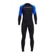 thumbnail image 1 of Soidarity Men Diving Wetsuit for Water Sports Back Suit Full Body Surf Warm Wet Zip Deportes acuáticos azul XXL, 1 of 1