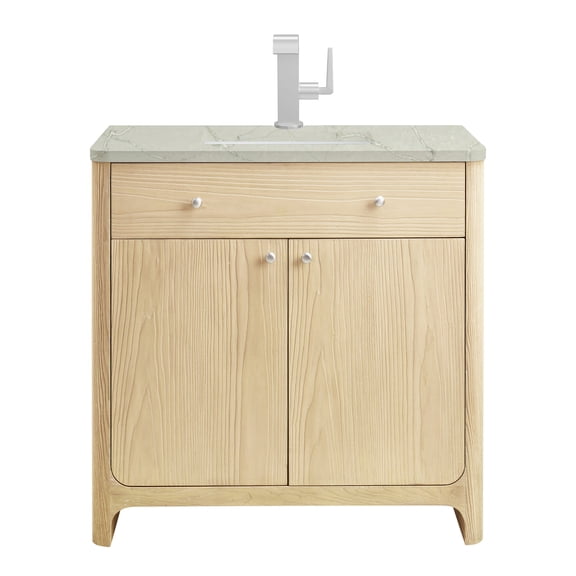 James Martin Vanities D125-V36-CSD-3VSL Gracyn 36" Free Standing Single Basin Poplar Wood