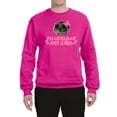 thumbnail image 2 of Wild Bobby I'm Literally Just a Girl Funny Deep Fried Brain Rot Hamster Meme Unisex Crewneck Sweatshirt, 2 of 6