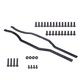 thumbnail image 3 of 2 unids/set de rieles de marco de chasis de acero para AXIAL SCX10 90027 SCX10 II 90046 90047 RC Car Crawler, 3 of 10
