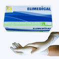 thumbnail image 1 of Elimedical Gants Jetables en Latex Sans Poudre - Très Petits 100 Pcs/boîte, 1 of 5
