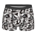 thumbnail image 5 of Uemuo Lilies Flowers Pattern Men's Boxer Briefs,Trunk Anti-Chafing,Comfortable, Durable, and Stylish Underwear-XX-Large, 5 of 9