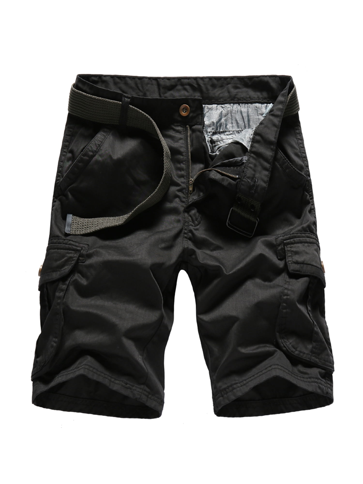 ROBO Classic Camo Cargo Shorts Mens Leisure Multi-Pockets Short Relaxed Fit
