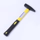 thumbnail image 5 of Martillo de banco de cabeza plana TPR con mango de fibra y revestimiento de plástico, pulverizador negro, martillo de acero 45, martillo de golpe (300 g), 5 of 6