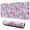 Pink Breast Cancer, variant on Long Mouse Pads for Desk,Pink Ribbon Pattern Desk Mats on Top Of Desks, Desk Mouse Pad Extra Large with 3mm Non-Slip Base and Stitched Edge for Gaming,Office,Work,Home 31.5x11.8in