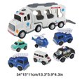 thumbnail image 3 of Limited Time Deal karymi Model Car Engineering Car Children Boys Girls Toy Car Set Gift Storage Car Holiday Birthday Gift Family Gifts Weekly Deal up to 90% off, 3 of 6