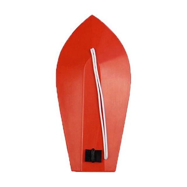 Adjustable Weight Fishing Diving Board Trolling Tool Artificial Bait Diver Plate Orange and White 7#(210mm)