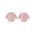 thumbnail image 2 of Cenuakty Baby Boys Girls Romper Long Sleeve Round Neck Goose Embroidery Bodysuit Newborn Fall Playsuit, 2 of 9