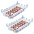 thumbnail image 1 of Cajón para huevos Skywin para refrigerador, paquete de 2 unidades con capacidad para 18 huevos, 1 of 8