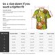 thumbnail image 5 of Balery Tropical Summer Fruit Camisas hawaianas de manga corta para hombre, camisas playeras de corte holgado, camisas de vacaciones con botones,Medium, 5 of 7