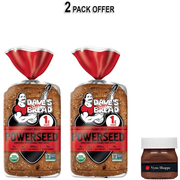 Dave's Killer Bread® Powerseed® Organic Sliced Bread Loaf, 25 oz, Shelf-Stable