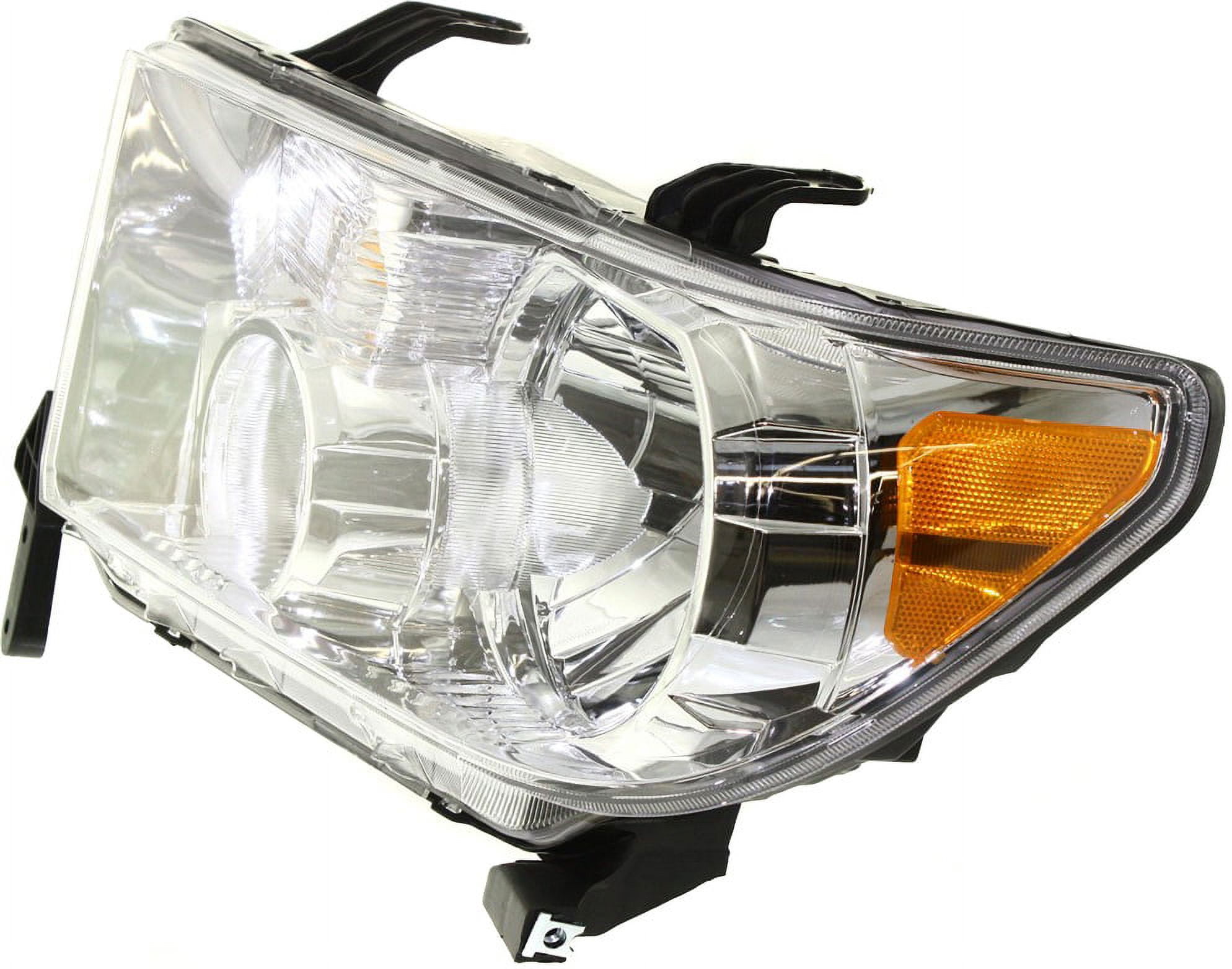 Replacement RBT100106Q Headlight Compatible With 2007-2013 Toyota Tundra 2008-2020 Sequoia Left Driver Halogen With bulb(s) CAPA Certified