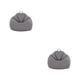 thumbnail image 3 of Sofá Puff Bewildely de tela Asientos elegantes y cómodos para la sala de estar Funda para silla Lazy Sofá Chair Bag Beanbag gris oscuro 2Conjunto, 3 of 6