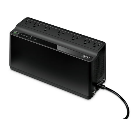 APC Back-UPS 600VA UPS Battery Backup & Surge Protector with USB Charging Port (Best Computer Backup System)