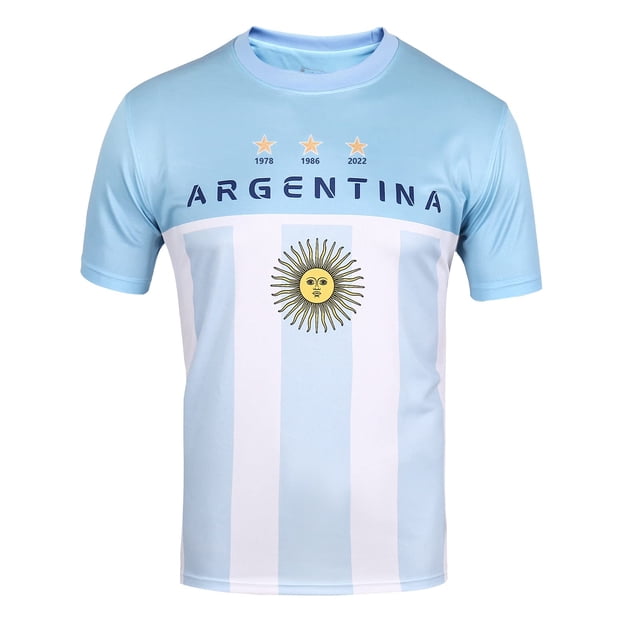 Camiseta de fútbol DIBEI Argentina 2026 Copa Mundial talla pequeña