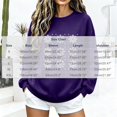 thumbnail image 4 of Jsaierl Merry Christmas Sweatshirts Womens Funny Snowflake Graphic Sweatshirt Ladies Soft Pullover Round Neck Holiday Long Sleeve Tops S-2XL, 4 of 6