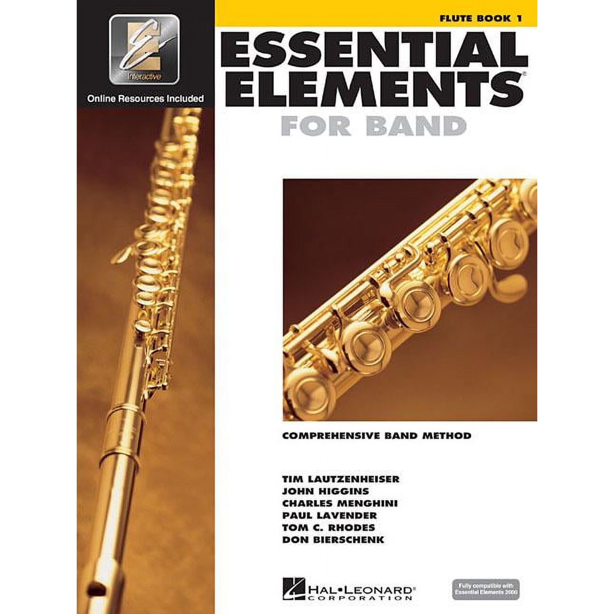 Essential Elements for Band Flute Book 1 with Eei Beginner Flute Sheet Music and Online Resources Hal Leonard Instructio, (Paperback)