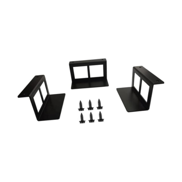 braveheart Under Desk Laptop Mount Brackets Stand Invisible Storage S Notebook Set Holder Black S