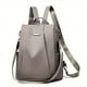 thumbnail image 3 of Minimalist Anti Theft Backpack Purse, Convertible Two-way Daypack, Portable College School Bag & Travel Bag, 3 of 4