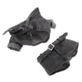 thumbnail image 1 of Ropa de muñeca a escala 1/6, camisa vaquera informal y pantalones cortos, accesorio de atuendo para niñas, muñecas articuladas con bolas negro Sunnimix Pantalones de soldado femenino de 12 pulgadas, 1 of 8