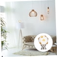 thumbnail image 3 of AURARMLET 2 Pcs Abat-Jour pour Lampadaires Embout de Lampe Base Ronde en Acier Inoxydable Déco, 3 of 8