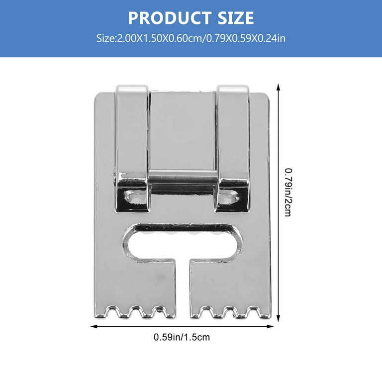 2 Sets Sewing Machine Presser Foot Multi-function Needles Double