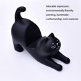 thumbnail image 3 of Soporte para teléfono móvil con dibujos de animales y gatos, soporte para teléfono móvil multifuncional con Gato de resina, soporte portátil para teléfono móvil para niña, 3 of 4
