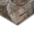 thumbnail image 3 of Addison Rugs Mayfield Premium Machine Washable Transitional Abstract Brown Rectangle Rug, 5' X 7'6" Machine Washable Transitional Abstract Brown Oversized Sherpa Throw Blanket, 3 of 6