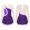 Purple, variant on MSemis Girls Shiny Mesh Spliced Figure Ice Skating Dress Dancewear
