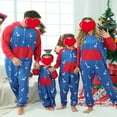 thumbnail image 2 of Pyjamas Assortis de Noël pour la Famille, Grenouillère Renne à Manches Longues, Combinaison une Pièce pour Adultes, Enfants, Bébé, 2 of 6