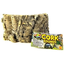 Zoo Med Natural Cork Rounds for Terrariums [shelters, Reptile Supplies] Large - 1 count
