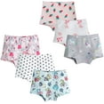 thumbnail image 3 of Girls Underwear Soft Cotton 6-Pack, 3 of 5