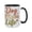 Black, variant on 15oz "Dog Mom Life" Ceramic Mug – Cute Dog-Themed Coffee Cup for Pet Lovers