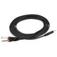 thumbnail image 2 of Gearlux 3.5 mm TRS (1/8") to Dual 1/4 inch TS Stereo Breakout Cable -10 Feet - 2 Pack, 2 of 5