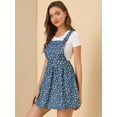 thumbnail image 2 of INSPIRE CHIC Robe Salopette Mini Mignonne pour Femmes à Bretelles d'Épaule Ajustables, 2 of 6