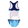 thumbnail image 5 of Tisuna Athletic Swimwear For Girls Youth Kids One-Pieces Tankini Beachwear With Built In Bra Girls Hawaiian Seaside Swimsuit White4 Size 11-12 Years, 5 of 5