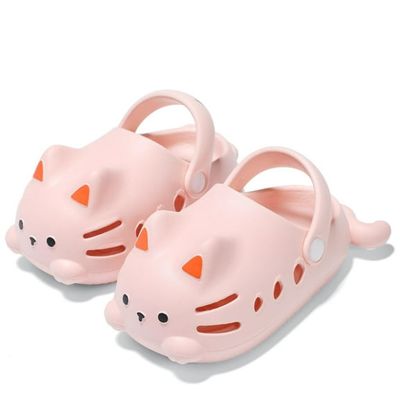 Toddler Baby Sandals for Boy Girls Cute Cat Garden Clogs Slip On Water Sandals Summer Beach Shoes