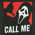 thumbnail image 4 of Ghostface T-Shirt Men's Call Me Horror Distressed Short Sleeve Graphic Tee, 4 of 5