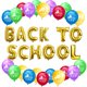 thumbnail image 1 of Kit de globos para el regreso a clases, 37 unidades, letras de mylar con colores, 1 of 1