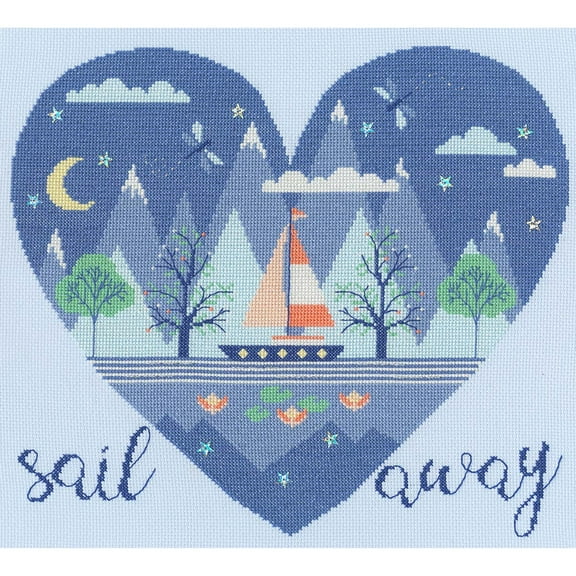 Bothy Threads Sail Away Counted Cross-Stitch Kit
