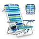 thumbnail image 1 of Silla De Playa Plegable Tipo Mochila Garvee De 5 Posiciones, Con Estructura De Aluminio Y Portavasos, 1 Unidad., 1 of 10