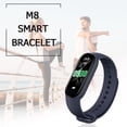 thumbnail image 2 of Pulsera deportiva inteligente Presión arterial Monitor de frecuencia cardíaca Banda inteligente para mujeres Hombres FLhrweasw Nuevo, 2 of 7