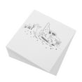 thumbnail image 2 of 50pcs Christmas Table Place Cards For Tables Holiday Party Tent Cards Food Tent Labels For Christmas Party White, 2 of 8