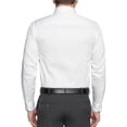 thumbnail image 5 of Men's Slim Fit Long Sleeve Button Down Wrinkle Resistant Premium Dress Shirt, 5 of 9