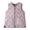 Purple, variant on Women's Lightweight Padded Sleeveless Vest Solid Basic Layering Quilted Gilet Loose Fit Fall Winter Casual Warm Waistcoat with Pocket White